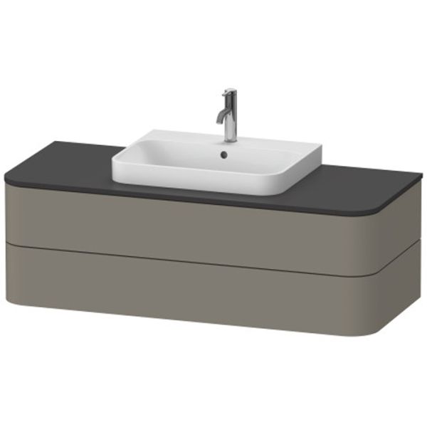 Столешница Duravit Happy HP031KM8080 130 см графит